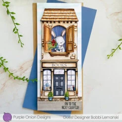 Purple Onion Designs Room With A View Unmounted Cling Stamp Pod1214* -Simon Says Stamp 1 498220 FS ALT08