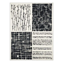 StencilGirl LINEAR TEXTURES 9x12 Stencil L857 9 StencilGirl LINEAR TEXTURES 9x12 Stencil L857 -Simon Says Stamp 1 498851 FS ALT2