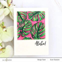 Altenew Monstera Leaf 3D Embossing Folder Alt6119* 8 Altenew Monstera Leaf 3D Embossing Folder Alt6119* -Simon Says Stamp 1 498913 FS ALT2