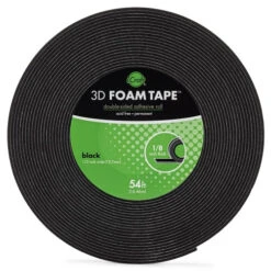 Therm O Web BLACK 3D FOAM TAPE JUMBO ROLL ICraft 5611