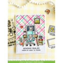 Lawn Fawn PLAID Stencils Lf2576* -Simon Says Stamp 1 499458 FS ALT4