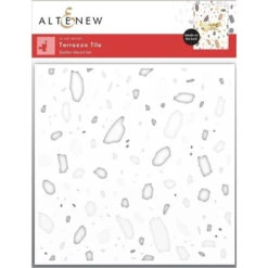 Altenew Terrazzo Tile Builder Stencils Alt6138*