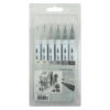Zig Clean Color Real Brush COOL GRAY 6 Color Set Rb6000at6vb*