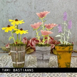 *Tim Holtz Sizzix POTTED 2 Die Bigz 665438 -Simon Says Stamp 1 501060 FS ALT4