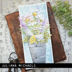 *Tim Holtz Sizzix POTTED 2 Die Bigz 665438 -Simon Says Stamp 1 501060 FS ALT8