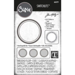 *Tim Holtz Sizzix SEAL Dies And Switchlits Embossing Folder 665379