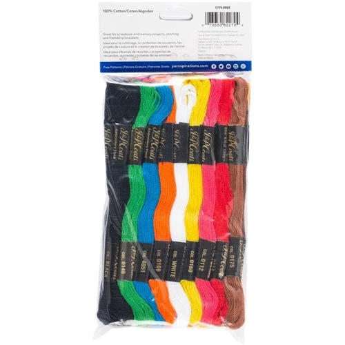 Various Coats And Clark RAINBOW 6 Strand Embroidery Floss Jumbo Pack C11jv0002 4 Various Coats And Clark RAINBOW 6 Strand Embroidery Floss Jumbo Pack C11jv0002 - Image 2