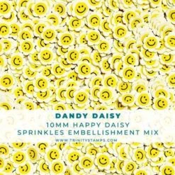 Trinity Stamps DANDY DAISY Embellishment Box Esb-121*