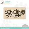 Simon Says Wood Stamp SENDING SMILES Sssw401003 * 2 Simon Says Wood Stamp SENDING SMILES Sssw401003 * -Simon Says Stamp 1 501286 FS
