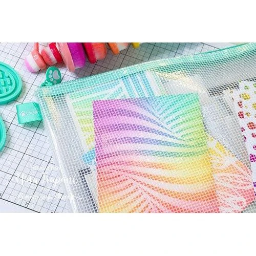 Simon Says Stamp Classic Color Mesh Zipper Bags 12 Pack 7 Simon Says Stamp Classic Color Mesh Zipper Bags 12 Pack - Image 5