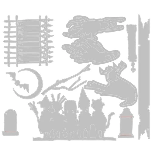 *Tim Holtz Sizzix HALLOWEEN 2021 Thinlits Dies Vault Series 665563 4 *Tim Holtz Sizzix HALLOWEEN 2021 Thinlits Dies Vault Series 665563 - Image 2