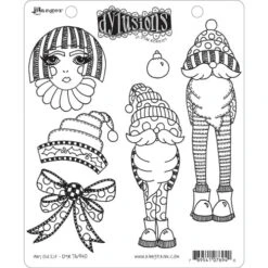 Dyan Reaveley Dylusions Any Old Elf Cling Stamps Dyr76940*