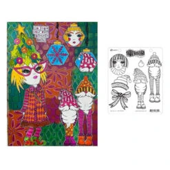 Dyan Reaveley Dylusions Any Old Elf Cling Stamps Dyr76940* -Simon Says Stamp 1 503772 FS alt02