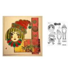 Dyan Reaveley Dylusions Any Old Elf Cling Stamps Dyr76940* -Simon Says Stamp 1 503772 FS alt04