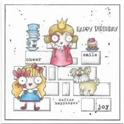 AALL & Create ALICE AND QUEEN A7 Clear Stamps 500 10 AALL & Create ALICE AND QUEEN A7 Clear Stamps 500 -Simon Says Stamp 1 509075 FS alt3