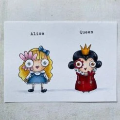 AALL & Create ALICE AND QUEEN A7 Clear Stamps 500 11 AALL & Create ALICE AND QUEEN A7 Clear Stamps 500 -Simon Says Stamp 1 509075 FS alt4