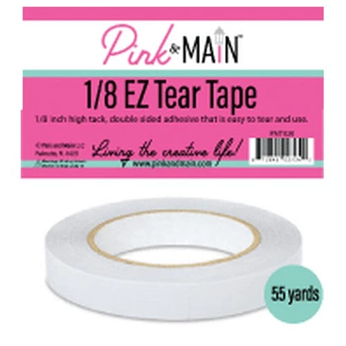 Pink And Main 0.125 Inch EZ Tear Tape PMT020 3 Pink And Main 0.125 Inch EZ Tear Tape PMT020