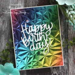 Simon Says Stamp Embossing Folder Crystal Distortion Sf235 -Simon Says Stamp 1 510962 FS alt1