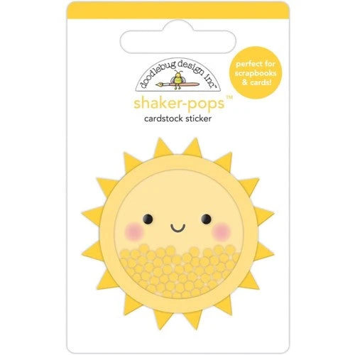 Doodlebug SUNSATIONAL Shaker Pops 3D Sticker 7309* 3 Doodlebug SUNSATIONAL Shaker Pops 3D Sticker 7309*