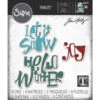 *Tim Holtz Sizzix FESTIVE WORDS Thinlits Dies 665575 -Simon Says Stamp 1 512257 FS 22b29c7e 398e 4c13 a90d 3ddcbc75cc55