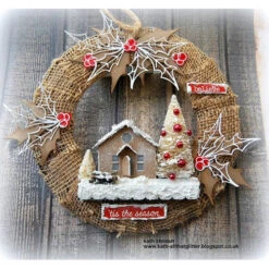 *Tim Holtz Sizzix SEASONAL SKETCH Thinlits Dies 665579 -Simon Says Stamp 1 512263 FS alt4