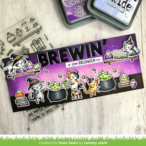 Lawn Fawn PURRFECTLY WICKED ADD-ON Clear Stamps Lf2666 4 Lawn Fawn PURRFECTLY WICKED ADD-ON Clear Stamps Lf2666 - Image 2