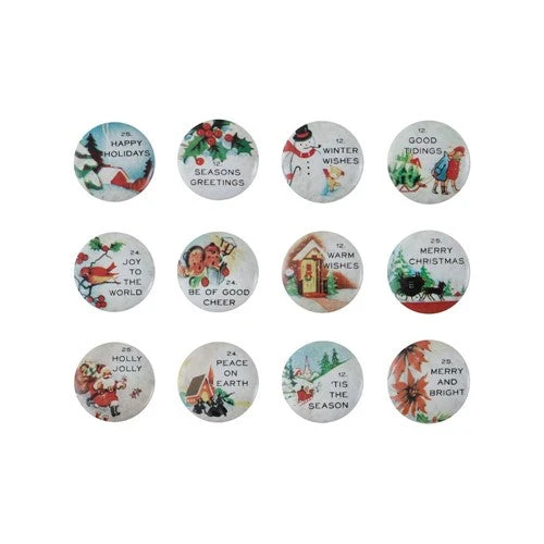 *Tim Holtz Idea-ology Christmas Quote Flair Th94196 4 *Tim Holtz Idea-ology Christmas Quote Flair Th94196 - Image 2