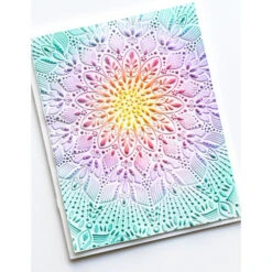 Memory Box STUNNING MANDALA 3D Embossing Folder Ef1021* -Simon Says Stamp 1 514325 FS alt2