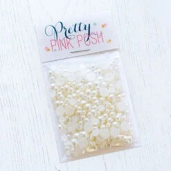 Pretty Pink Posh Ivory Pearls