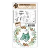 Art Impressions Watercolor CHRISTMAS WREATH Cling Cushion Stamps 5472 -Simon Says Stamp 1 517452 FS