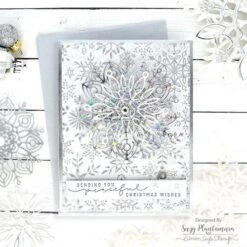 Simon Says Stamp Embossing Folder Snowflake Visions Sf252 -Simon Says Stamp 1 518261 FS alt0