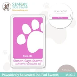 Simon Says Stamp Pawsitively Saturated Ink Pad SWEETS Ssk017