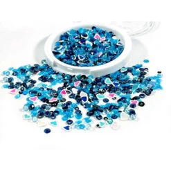 Picket Fence Studios I HEART MAIL Sequin Mix Plus Sqc129*