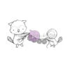 Purple Onion Designs Shirley And Sharon Unmounted Cling Stamp Pod1245* -Simon Says Stamp 1 519082 FS