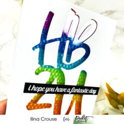 Picket Fence Studios CITRINE Crystalline Diamonds Cd100* -Simon Says Stamp 1 520870 FS alt1