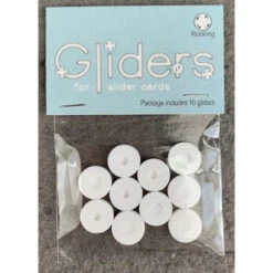 Gliders For Slider Cards Rotating 10 Pack Gliderotating