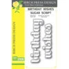 Birch Press Design BIRTHDAY WISHES SUGAR SCRIPT Dies 57438* -Simon Says Stamp 1 522304 FS 2a7a9047 32a7 48ab a19a d2e233a07208