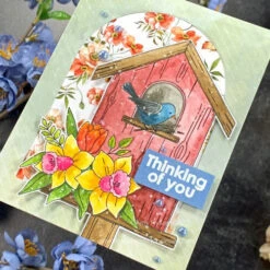 Trinity Stamps Crystal Blue Satin Baubles Embellishment Box Tsb-255 -Simon Says Stamp 1 522797 FS alt01