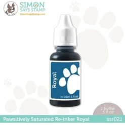 Simon Says Stamp Pawsitively Saturated RE-INKER ROYAL Ssr021
