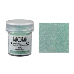 WOW Embossing Powder Glitter Minty Ws297r