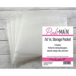 Pink And Main 7 X 7 Inch Storage Pockets