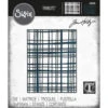 *Tim Holtz Sizzix SIMPLE PLAID Thinlits Die 665856 -Simon Says Stamp 1 524261 FS 4d0d7798 20be 4ae9 8c5a 346552167f38
