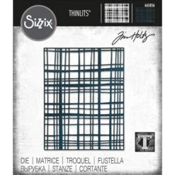 *Tim Holtz Sizzix SIMPLE PLAID Thinlits Die 665856
