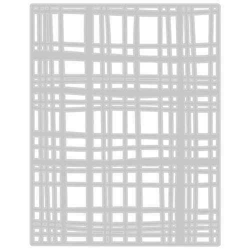 *Tim Holtz Sizzix SIMPLE PLAID Thinlits Die 665856 5 *Tim Holtz Sizzix SIMPLE PLAID Thinlits Die 665856 - Image 3