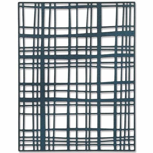 *Tim Holtz Sizzix SIMPLE PLAID Thinlits Die 665856 6 *Tim Holtz Sizzix SIMPLE PLAID Thinlits Die 665856 - Image 4