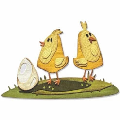 *Tim Holtz Sizzix PAPERCUT CHICKS Colorize Thinlits Dies 665854 13 *Tim Holtz Sizzix PAPERCUT CHICKS Colorize Thinlits Dies 665854 -Simon Says Stamp 1 524265 FS alt2
