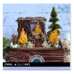 *Tim Holtz Sizzix PAPERCUT CHICKS Colorize Thinlits Dies 665854 15 *Tim Holtz Sizzix PAPERCUT CHICKS Colorize Thinlits Dies 665854 -Simon Says Stamp 1 524265 FS alt5
