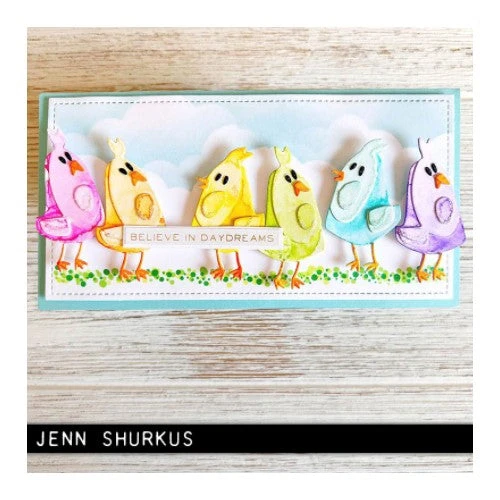 *Tim Holtz Sizzix PAPERCUT CHICKS Colorize Thinlits Dies 665854 8 *Tim Holtz Sizzix PAPERCUT CHICKS Colorize Thinlits Dies 665854 - Image 6