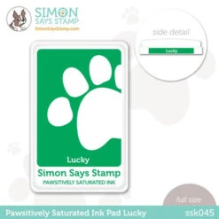 Simon Says Stamp Pawsitively Saturated Ink Pad LUCKY Ssk045