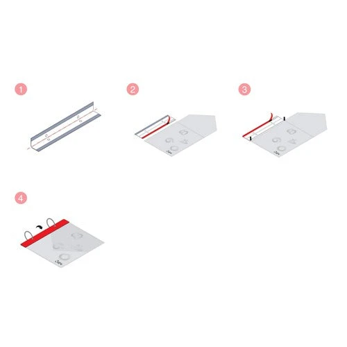 Tim Holtz Sizzix BINDER ADAPTER STRIPS Storage Accessory 665499 11 Tim Holtz Sizzix BINDER ADAPTER STRIPS Storage Accessory 665499 - Image 9